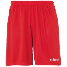 uhlsport Spodenki Sportowe Basic Center krótkie czerwono/białe dla chłopców