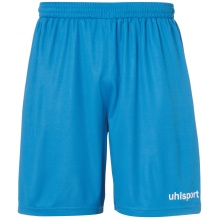 uhlsport Spodenki Sportowe Short Basic Center krótkie cyan/biały Mężczyźni