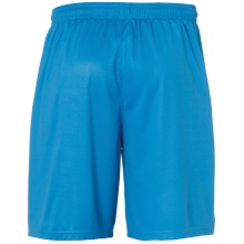 uhlsport Spodenki Sportowe Short Basic Center krótkie cyan/biały Mężczyźni