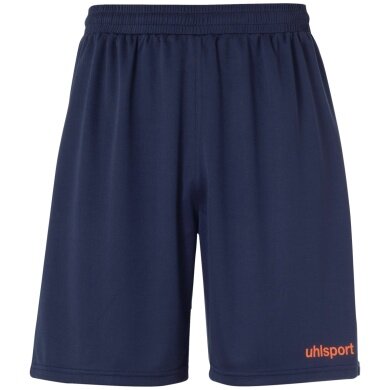 uhlsport Spodenki Sportowe Short Basic Center krótkie granatowo/czerwone dla chłopców