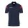 uhlsport Polo sportowe Squad 27 (100% rec. poliester) granatowo/czerwony męski