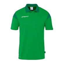 uhlsport Polo sportowe Squad 27 (100% rec. poliester) zielony mężczyźni