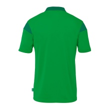 uhlsport Polo sportowe Squad 27 (100% rec. poliester) zielony mężczyźni