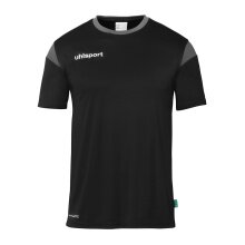 uhlsport Koszulka sportowa Squad 27 (100% poliester) czarna/antracytowa dla dzieci