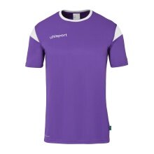 uhlsport Koszulka sportowa Squad 27 (100% poliester) fioletowo/biała dla dzieci