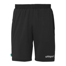 uhlsport Spodenki sportowe Essential Tech Short (elastyczny pas z sznurkiem) krótkie czarne Dziecięce