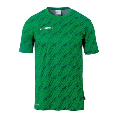 uhlsport Koszulka treningowa Progressive 28 (100% rec. poliester) zielona męska