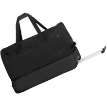 uhlsport Torba podróżna Essential Travel Trolley czarna - 90 litrów