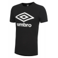 umbro T-shirt rekreacyjne Duże Logo (Bawełna) 2021 czarny Mężczyźni