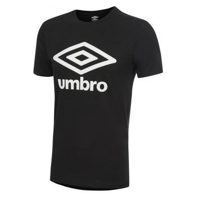 umbro T-shirt rekreacyjne Duże Logo (Bawełna) 2021 czarny Mężczyźni