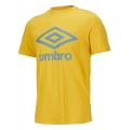 umbro T-shirt Duże Logo żółty/niebieski Mężczyźni