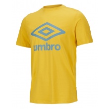 umbro T-shirt Duże Logo żółty/niebieski Mężczyźni