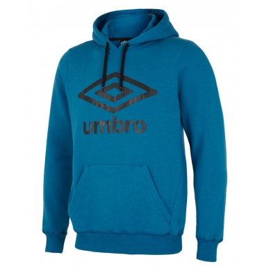 umbro Bluza z kapturem Hoodie Big Logo niebieska męska