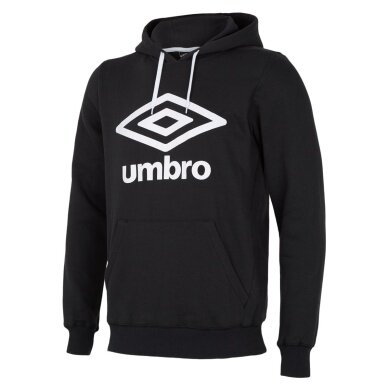 umbro Bluza z kapturem Hoodie Big Logo #21 czarny Mężczyźni