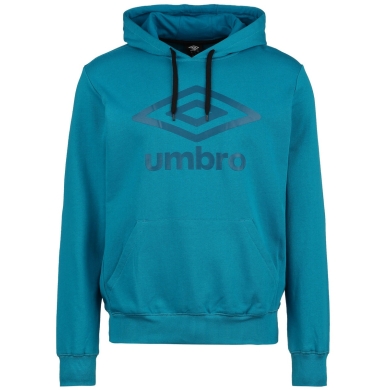 umbro Bluza z kapturem Hoodie Big Logo #21 niebieska Męska