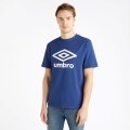 umbro T-shirt rekreacyjne Duże Logo (Bawełna) granatowy/biały Mężczyźni