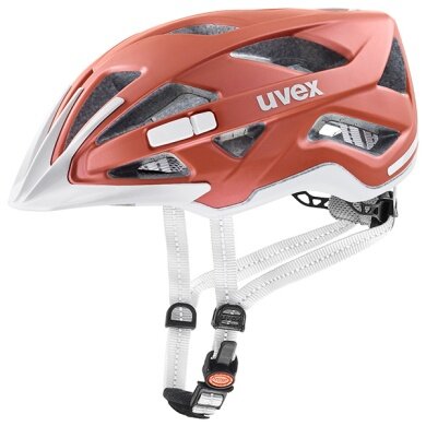 uvex Kask rowerowy city Active goji/matowy