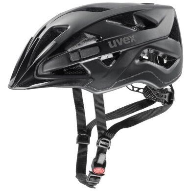 kask rowerowy uvex active cc czarny matowy