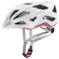 kask rowerowy uvex active cc biały/goji matowy