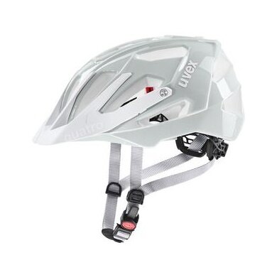 kask rowerowy uvex quatro jasnoszary