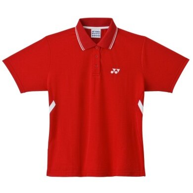 Yonex Sport-Polo #10 czerwony Damskie